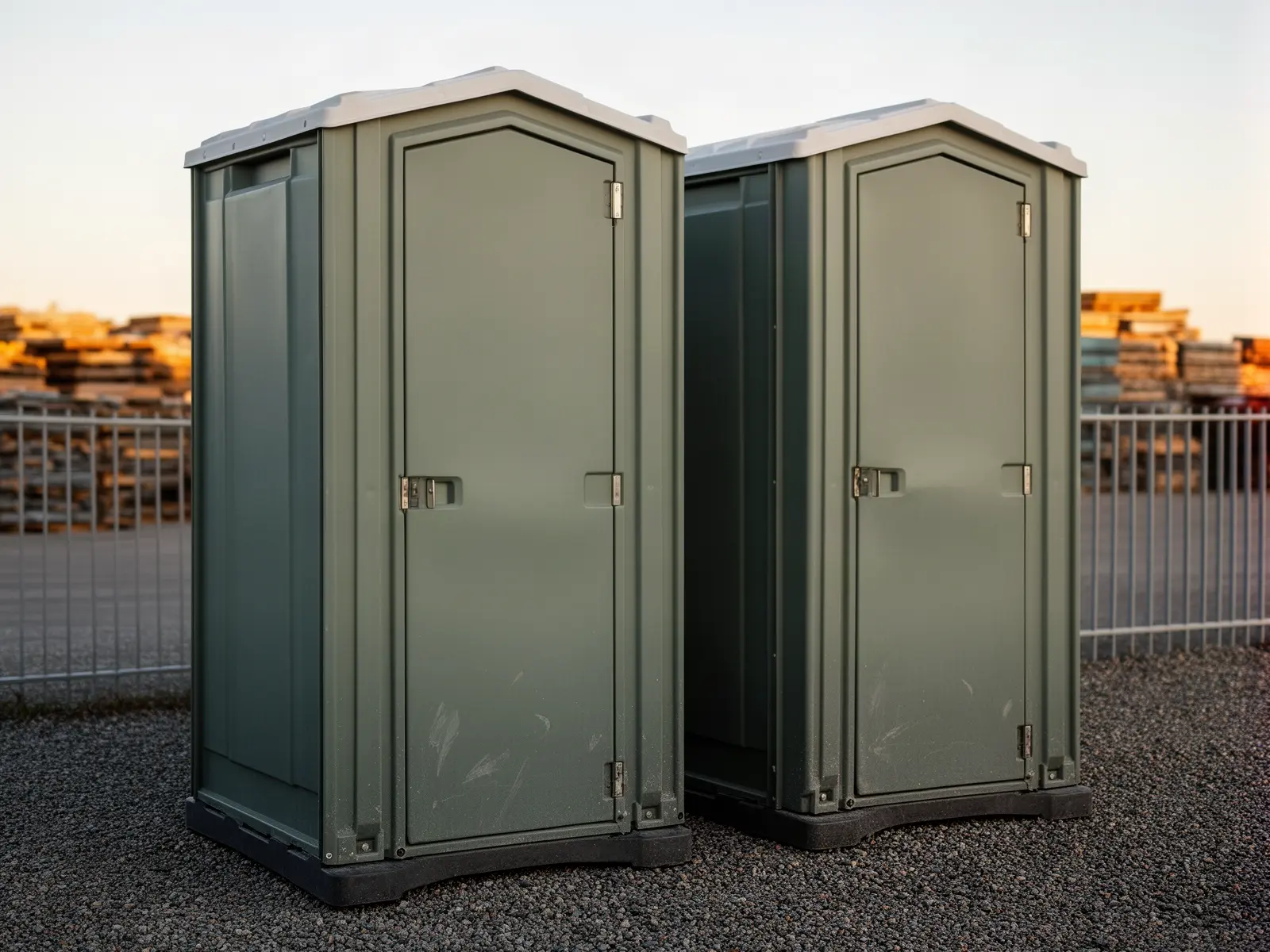 Clean porta potty unit from Oyster Bayou Porta Potty Rental in Houston, TX